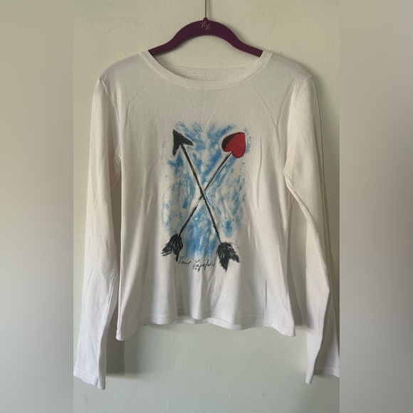 Karl Lagerfeld Tops - Karl Lagerfeld for Hanes. Rare shirt!